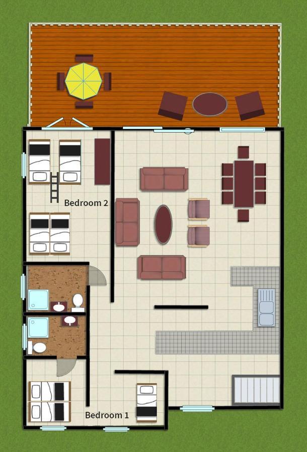 Yeti Lodge Rooms อาร์ฌองติแยร์ ภายนอก รูปภาพ
